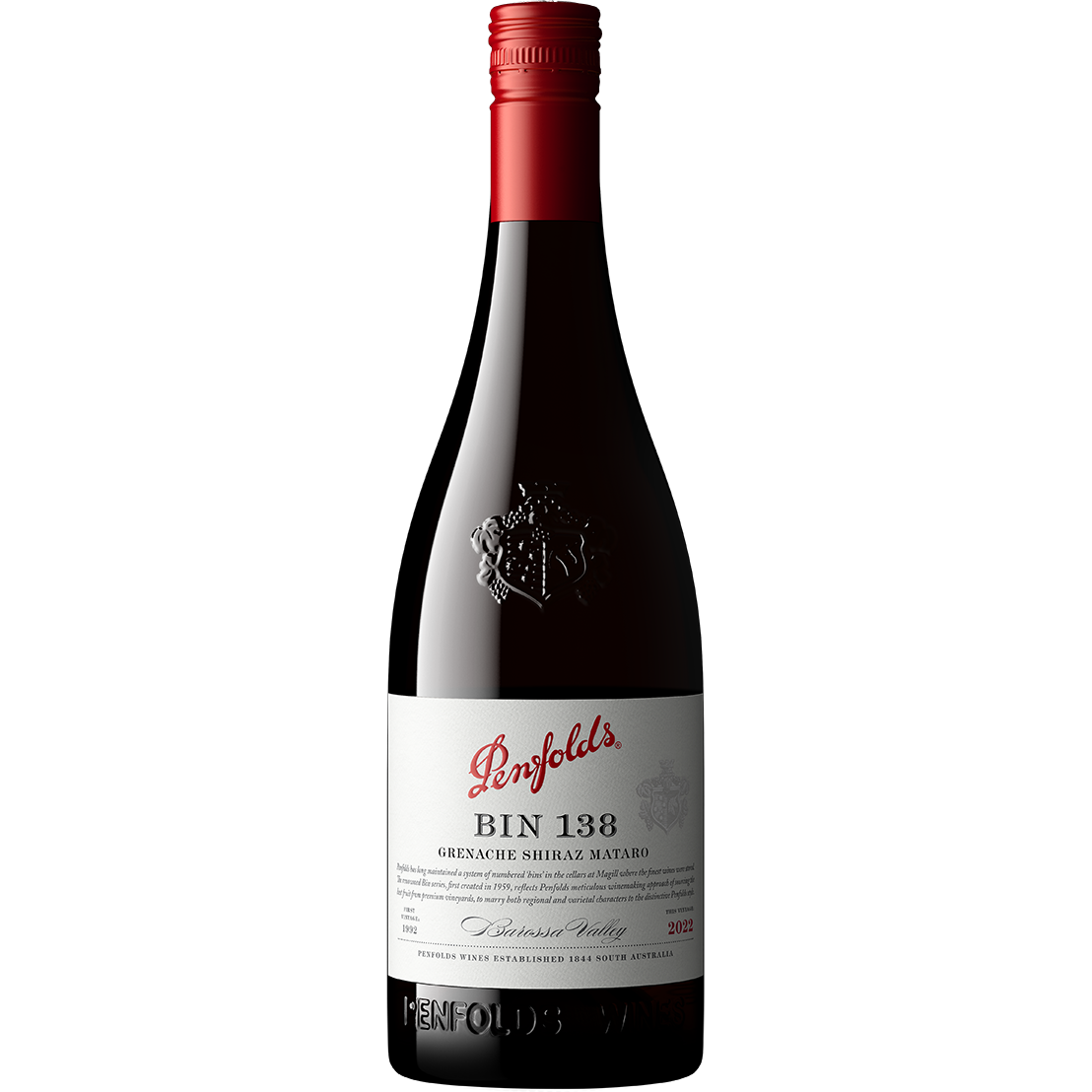Penfolds Bin 138 Grenache Shiraz Mataro 750ml