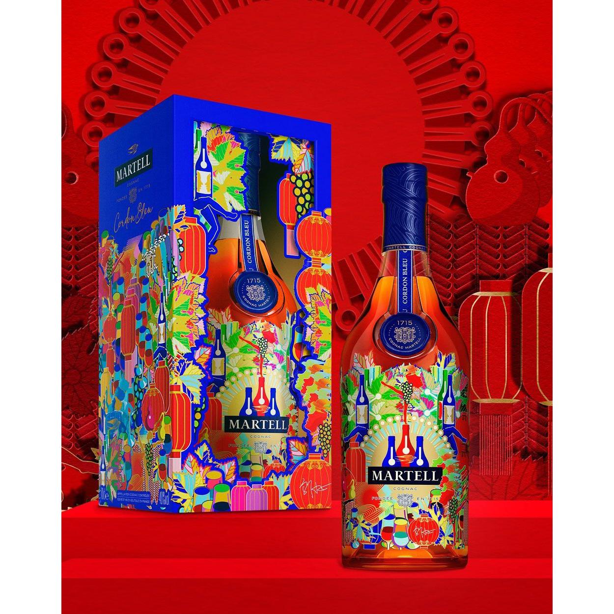 Martell Cordon Bleu Lunar New Year 2025 Limited Edition Cognac 700ml