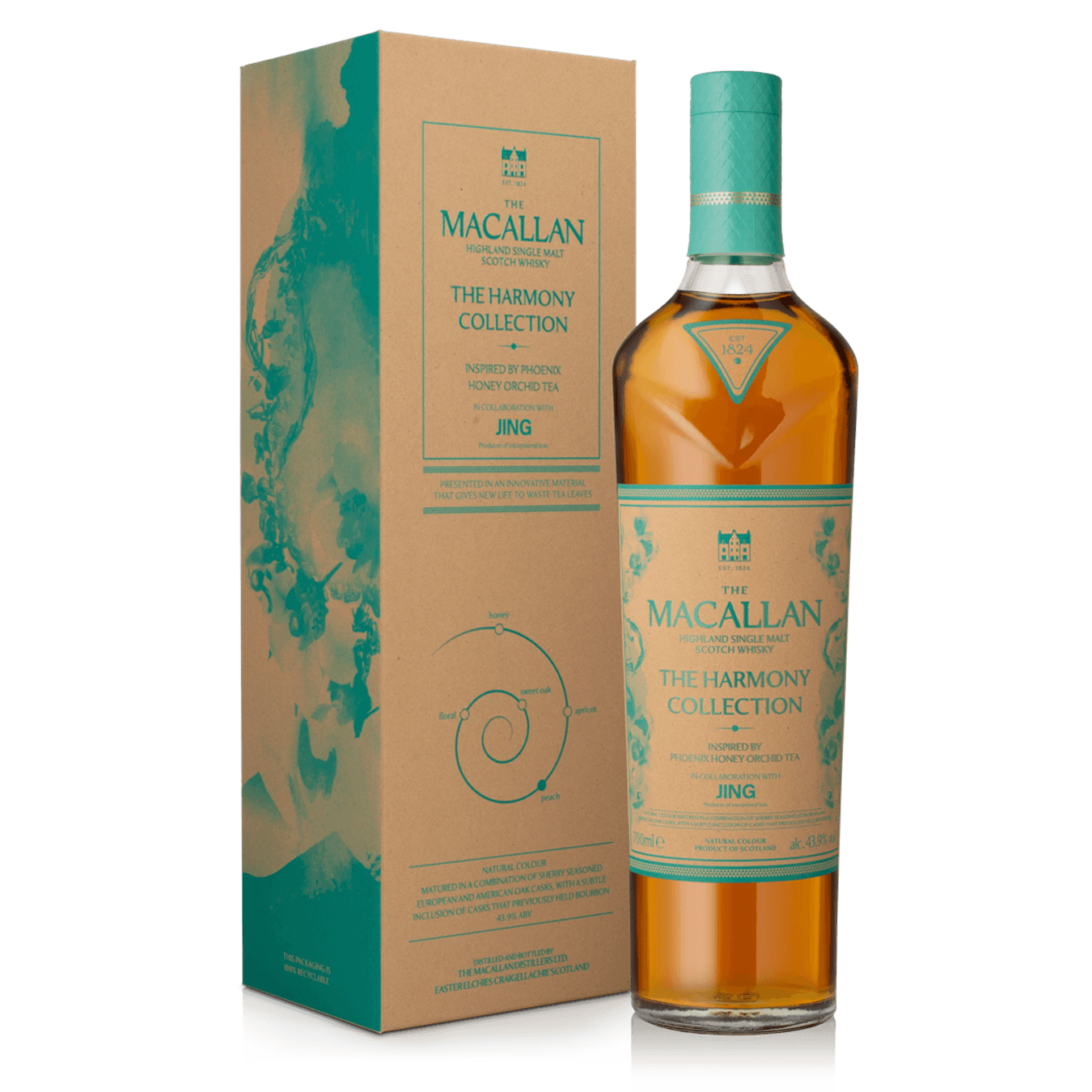 The Macallan Harmony Collection Inspired By Phoenix Honey Orchid Tea Single Malt Scotch Whisky 700ml
