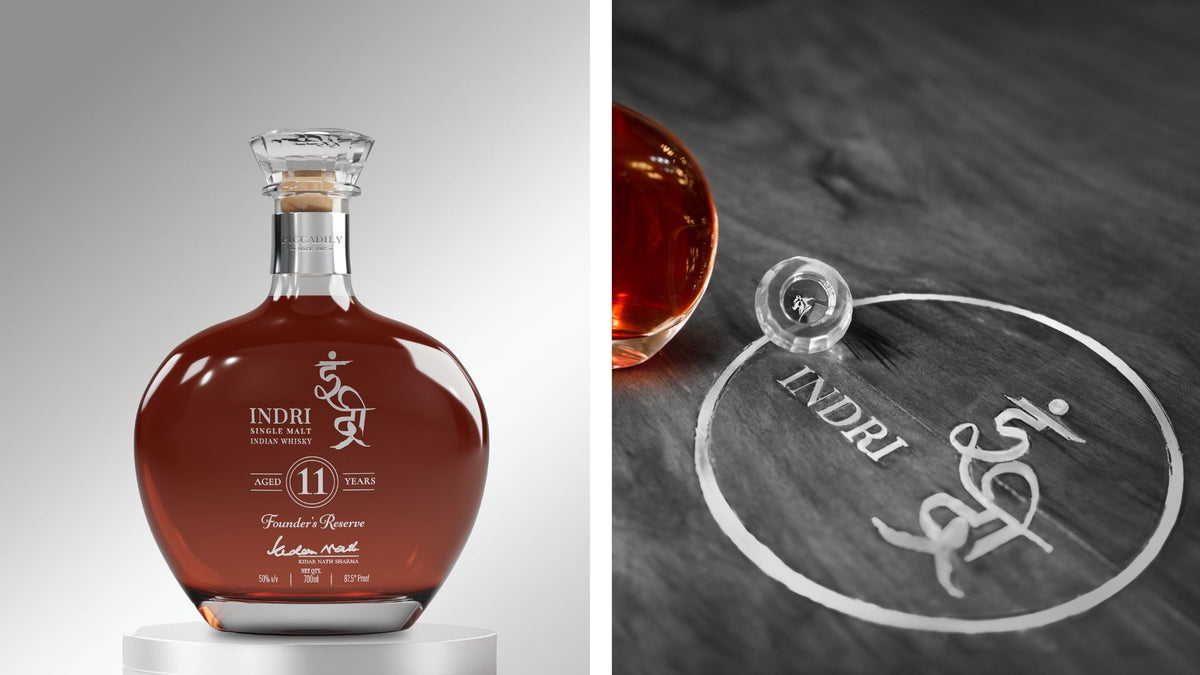 Indri Founder's Reserve Indian Single Malt Whisky 11 Year Old 700ml