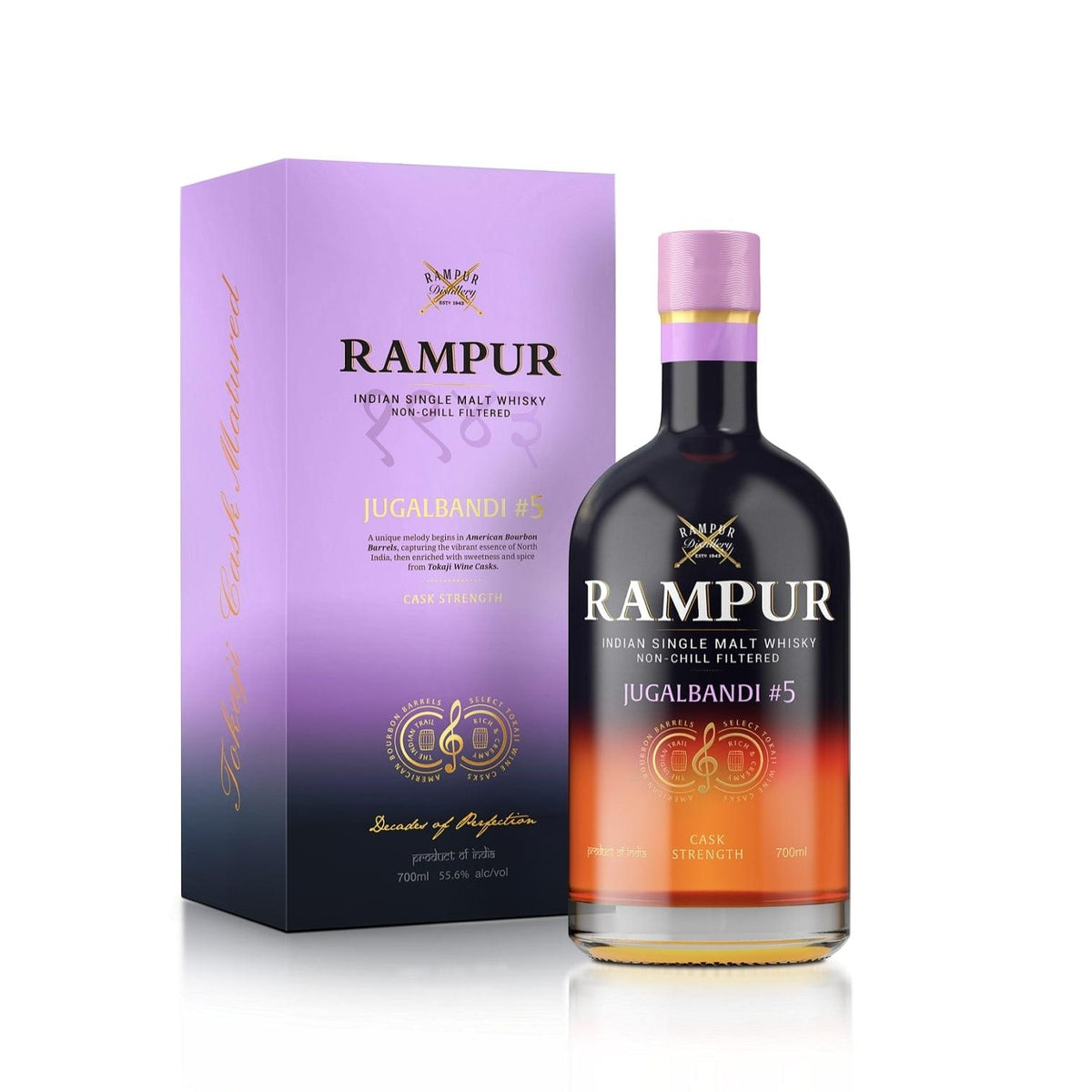 Rampur Jugalbandi #5 Single Malt Indian Whisky 700ml