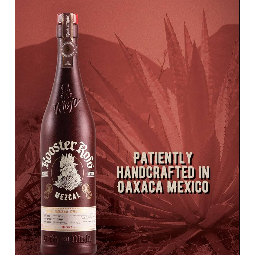 Rooster Rojo Mezcal Tequila 43% 700ml