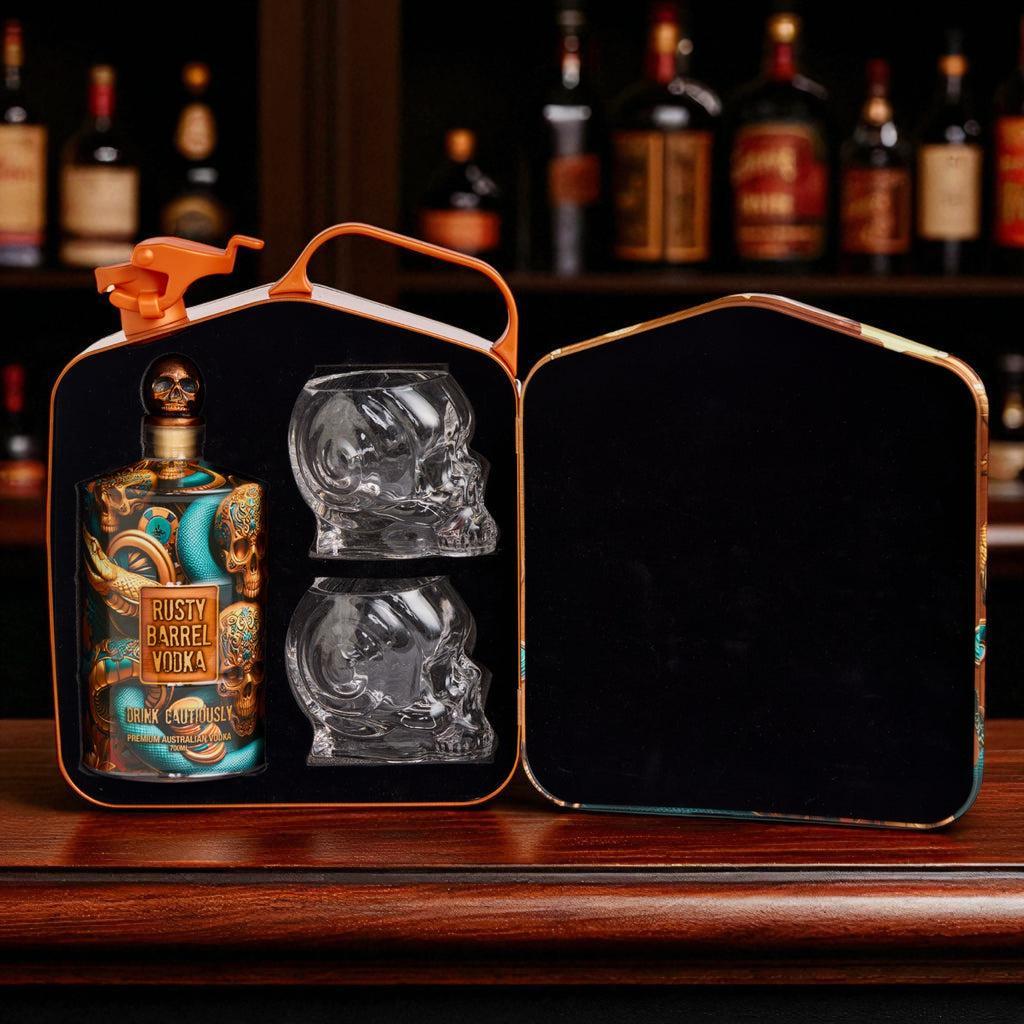 Rusty Barrel Vodka Jerry Can Copper Strike Limited Edition Gift Pack 700ml