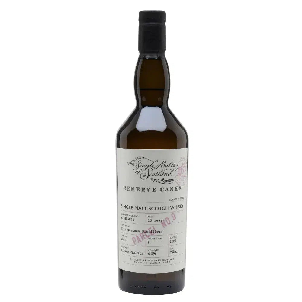 Glen Garioch 2012 10 Year Old Single Malts of Scotland Reserve Casks Parcel 9 Single Malt Scotch Whisky 700ml