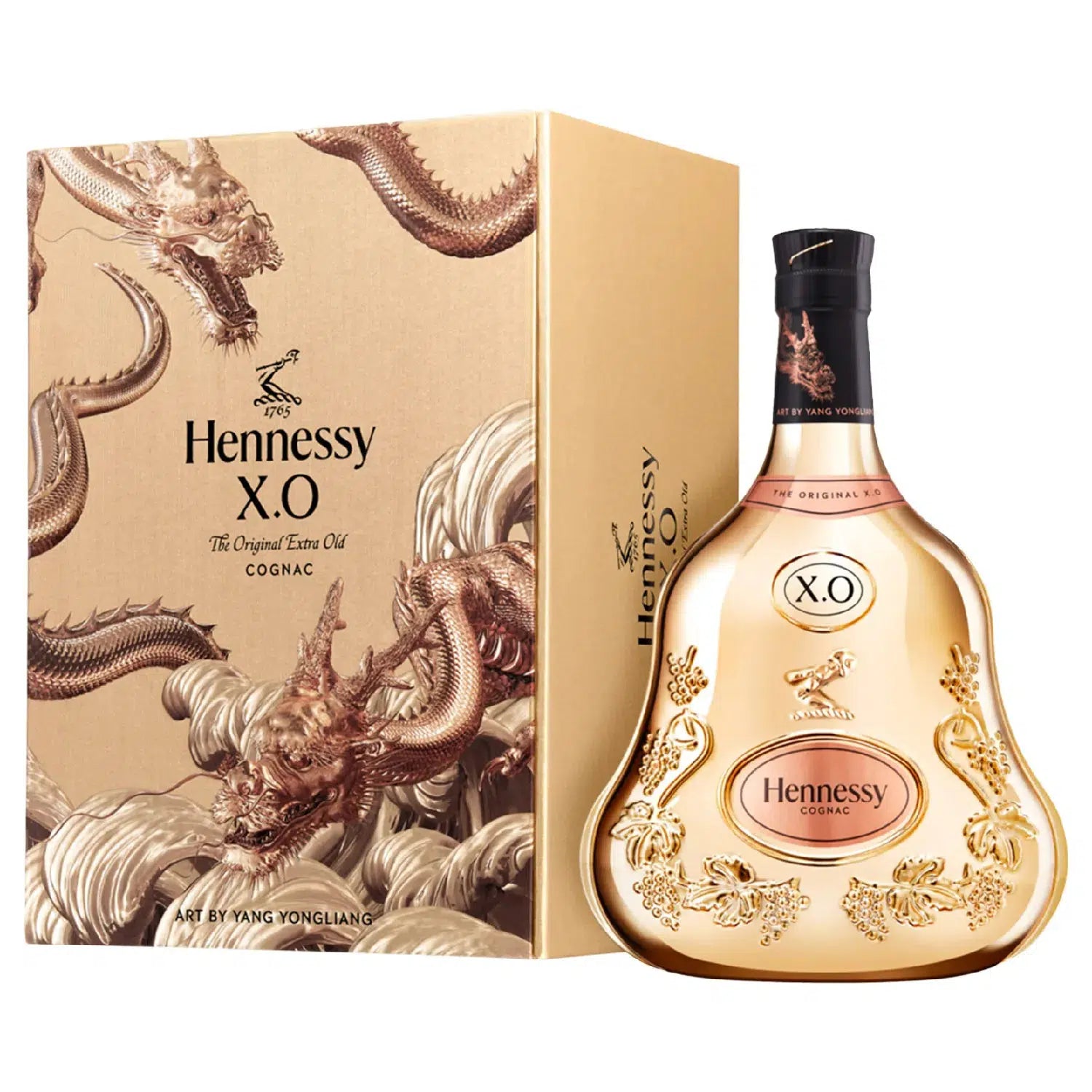 Hennessy XO ゴールドドラゴンボトル Hennessy XO Lunar New Year Year of the Dragon 700ml