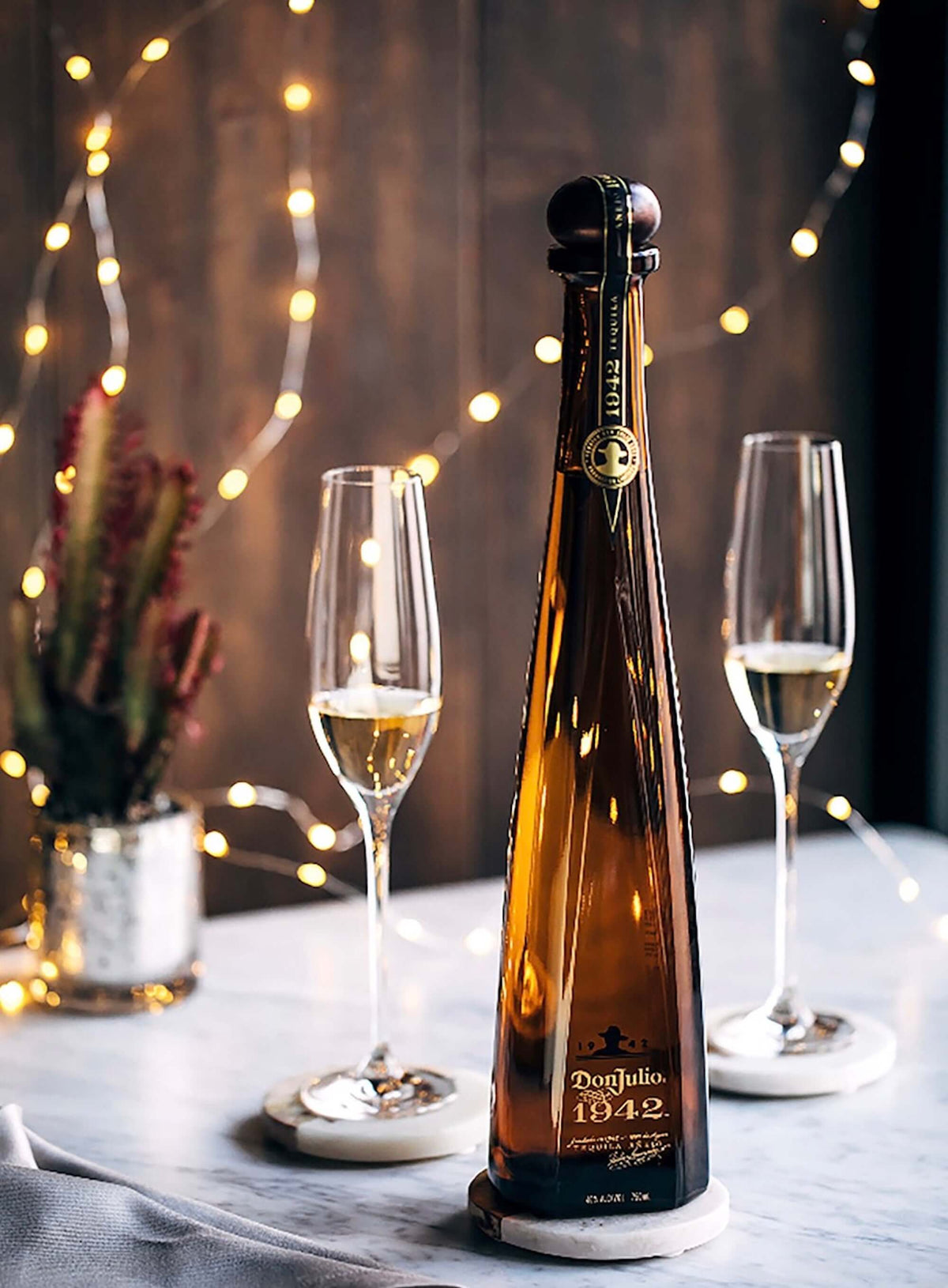 2x Don Julio 1942 Flute Glasses