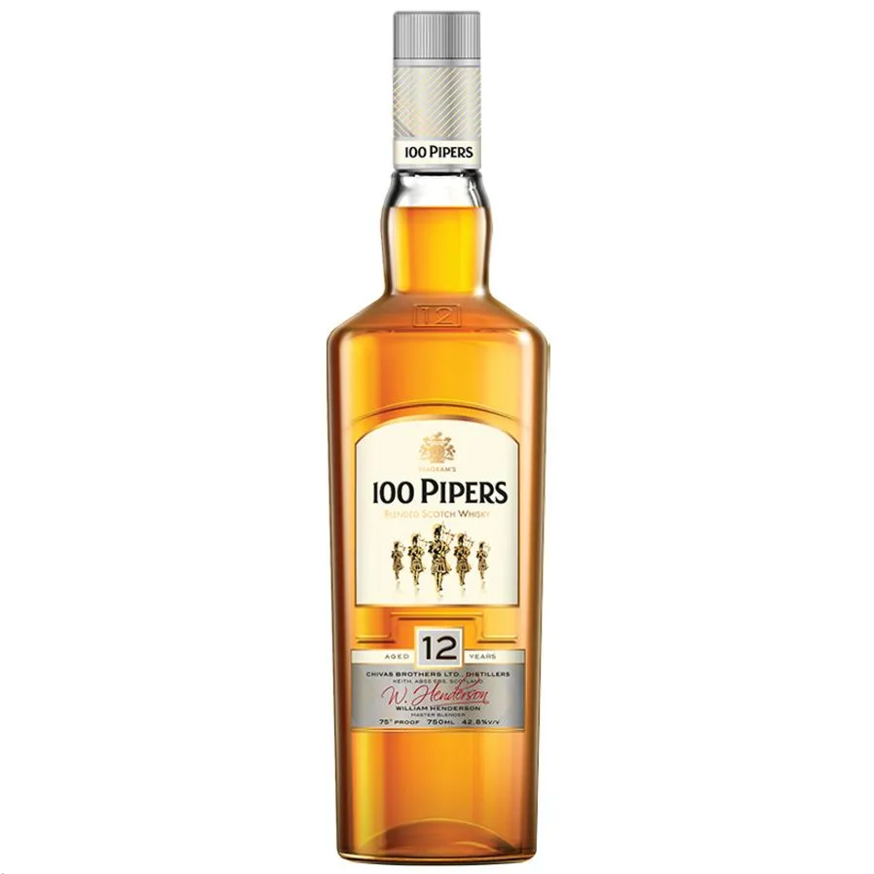 100 Pipers 12 Yr Scotch 750ml | pauls liquor