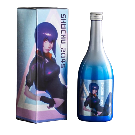Ghost in the Shell Shochu Bottle Set 2x720ml