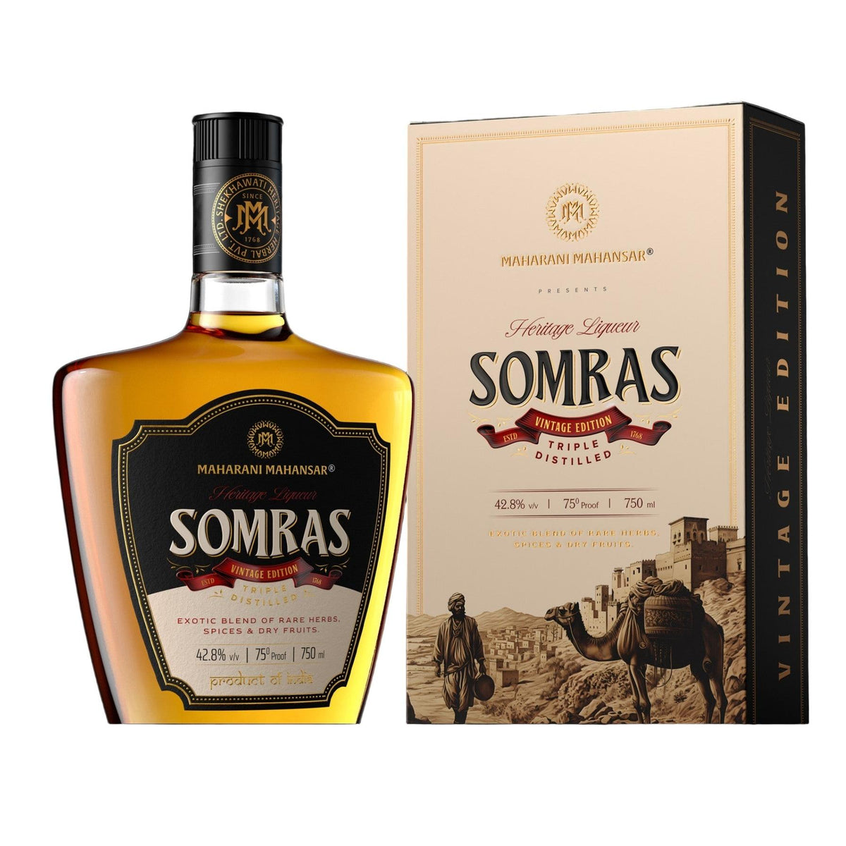 Maharani Mahansar Somras Heritage Liqueur 750ml