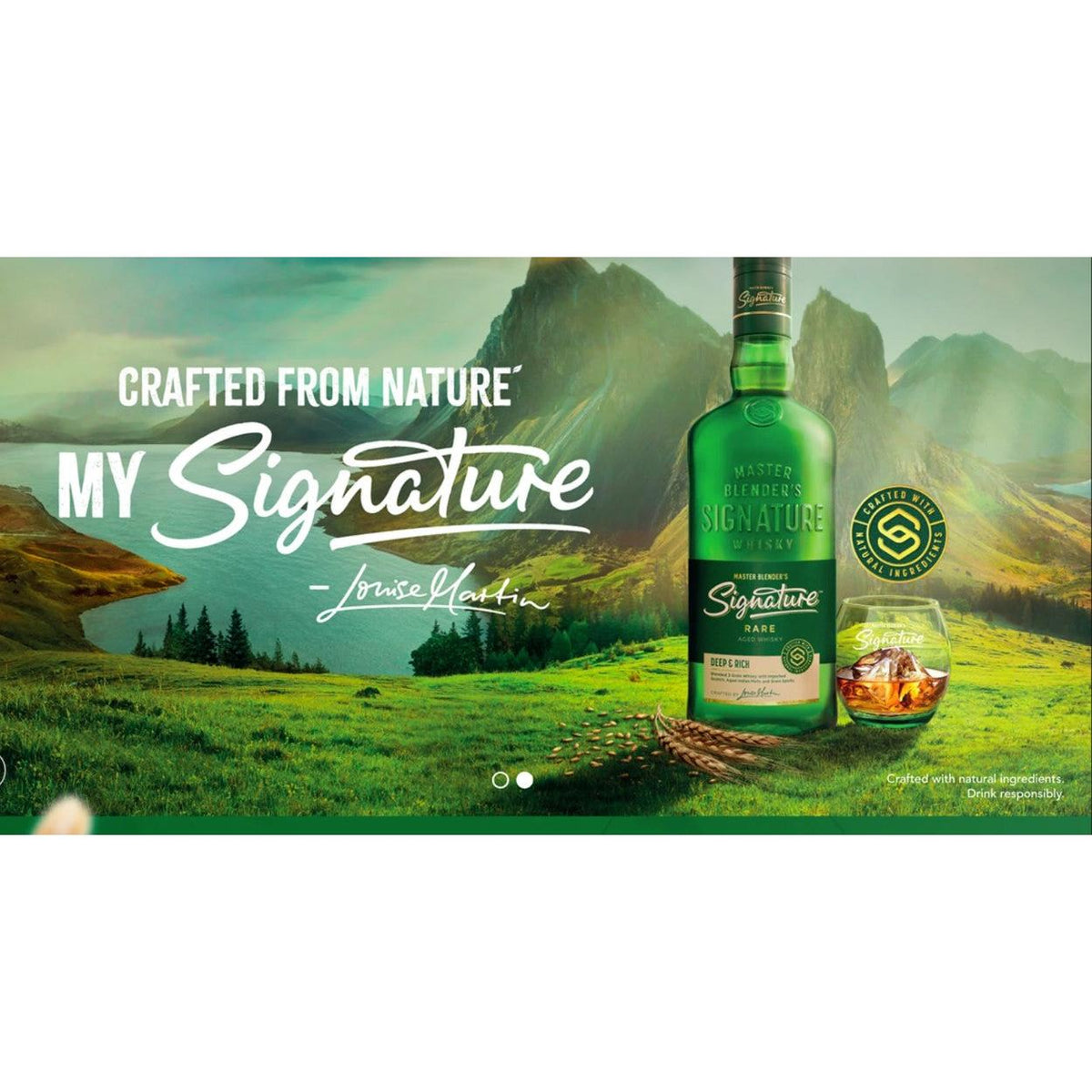 Master Blender’s Signature Rare Aged Whisky 1L