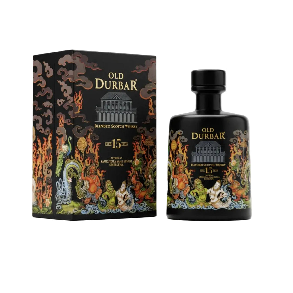 Old Durbar 15 Year Old Samudra Man Singh Shrestha Blended Whisky 750ml