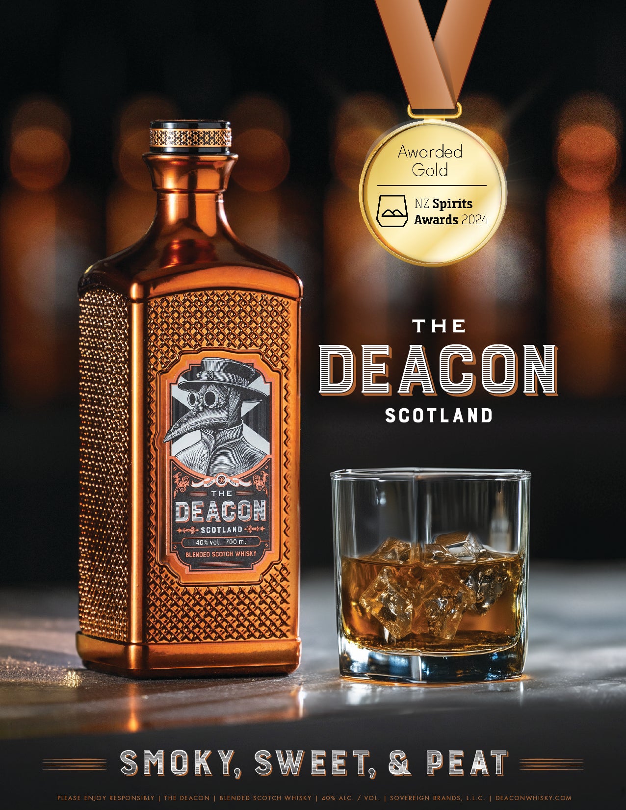 The Deacon Scotch Blended Whisky 700ml