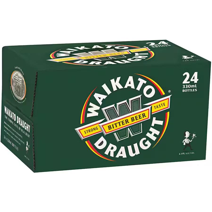 Waikato Draught Beer 330mlx24
