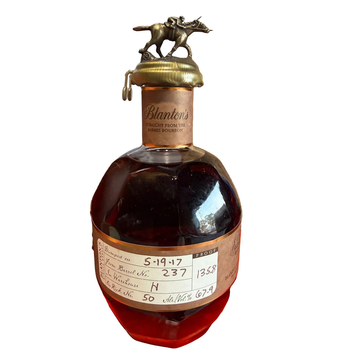 Blanton’s Straight From The Barrel Batch 237 Limited Edition Bourbon Whiskey 700ml