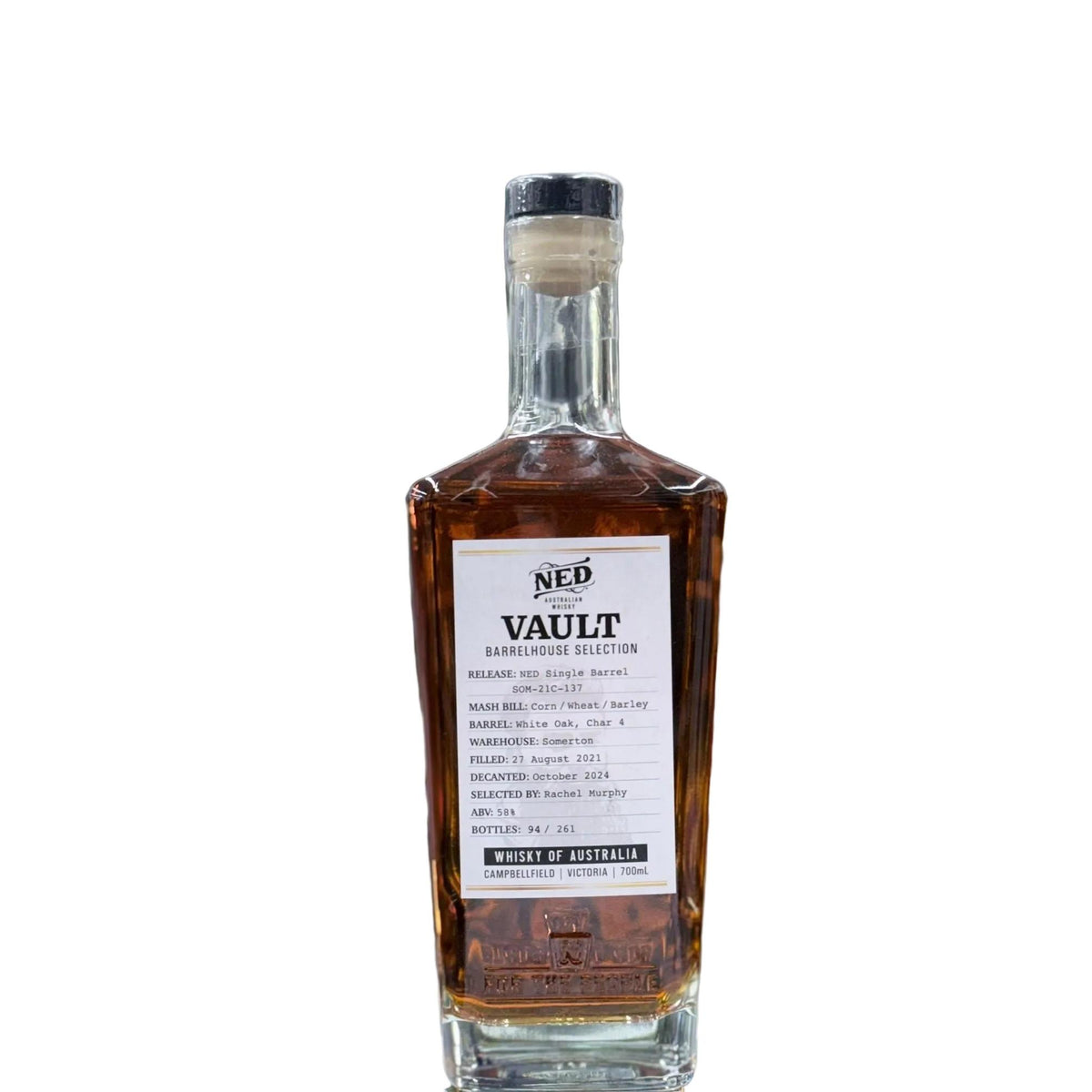 Ned Vault Barrelhouse Selection Australian Whisky 700ml