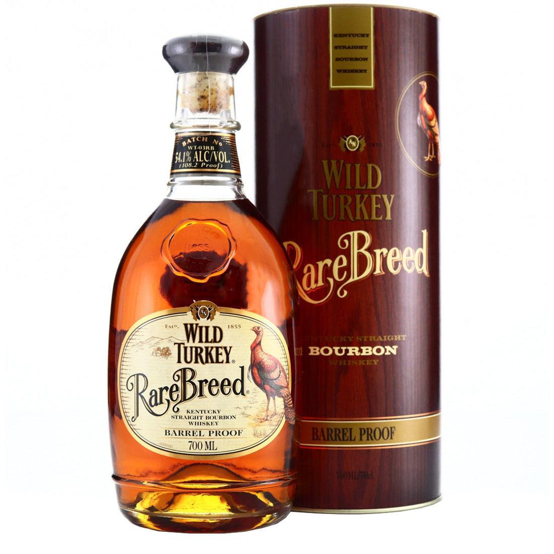Wild Turkey Rare Breed Barrel Proof Vintage Whiskey 700ml
