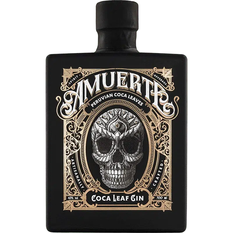 Amuerte Coca Leaf Black Edition Gin 700ml