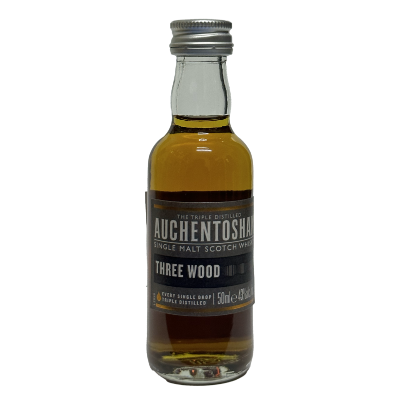 Auchentoshan Three Wood Single Malt Whisky 50ml