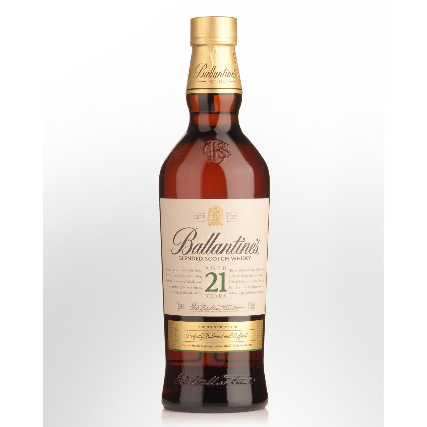 Ballantine's 21 Years Old Blended Scotch Whisky 700ml