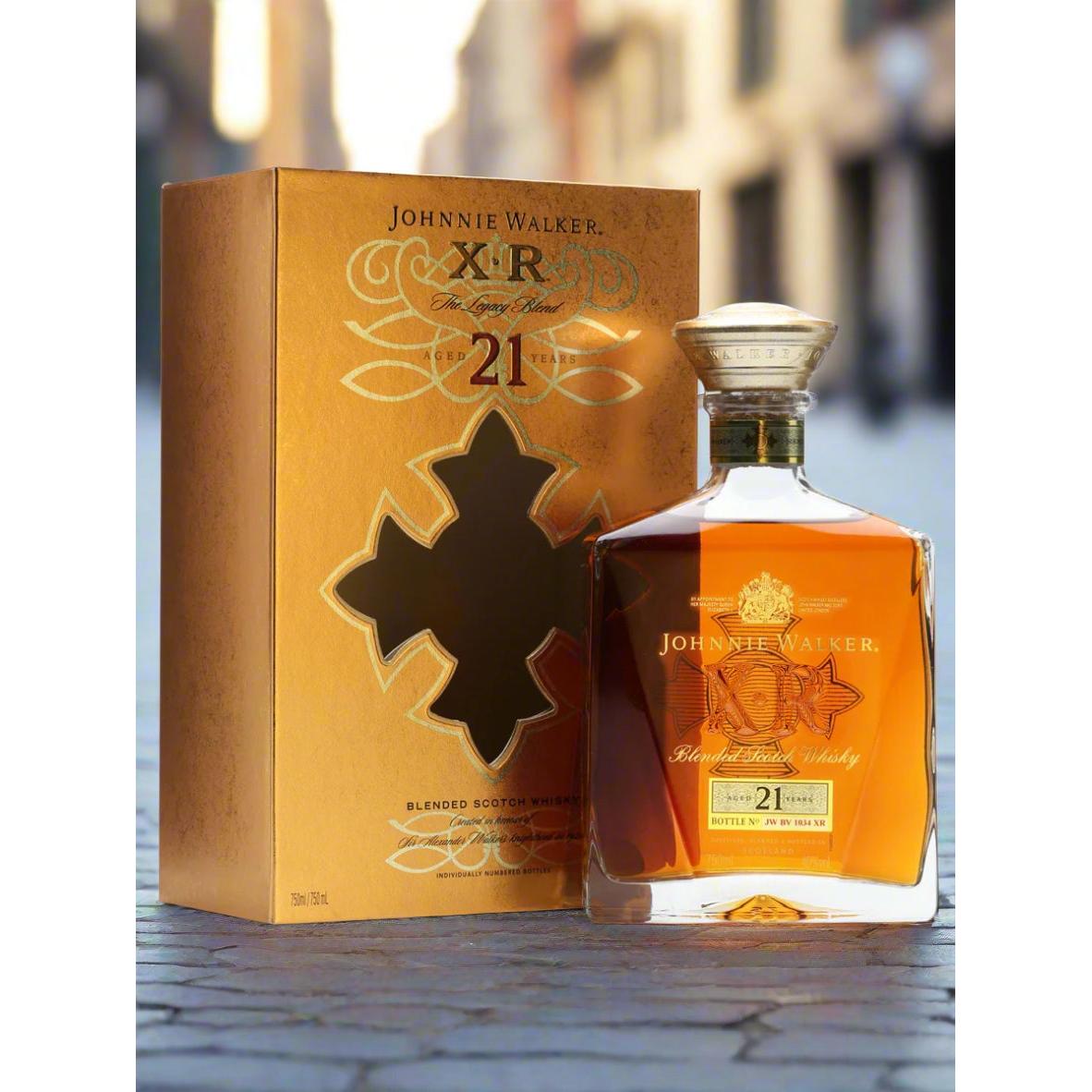 Johnnie Walker XR 21 Year Old (Older Bottling) Blended Scotch Whisky (750ml)