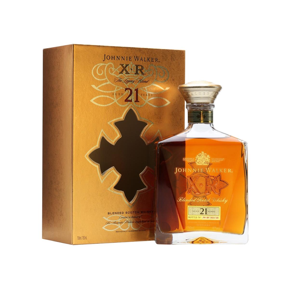 Johnnie Walker XR 21 Year Old (Older Bottling) Blended Scotch Whisky (