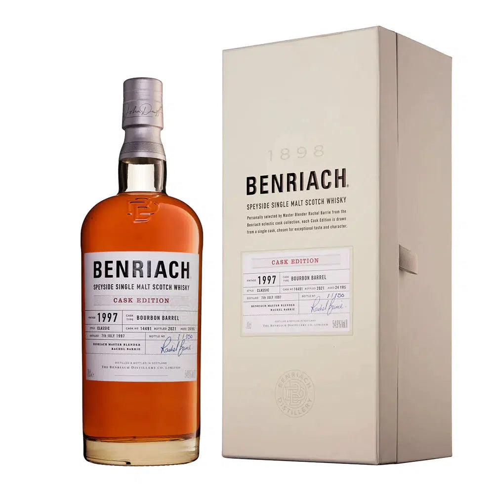 Benriach 24 Year Old 1997 Cask 14491 Batch 18 700ml