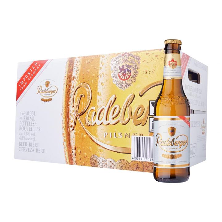 Radeberger Premium Pilsner Beer 24x330ml