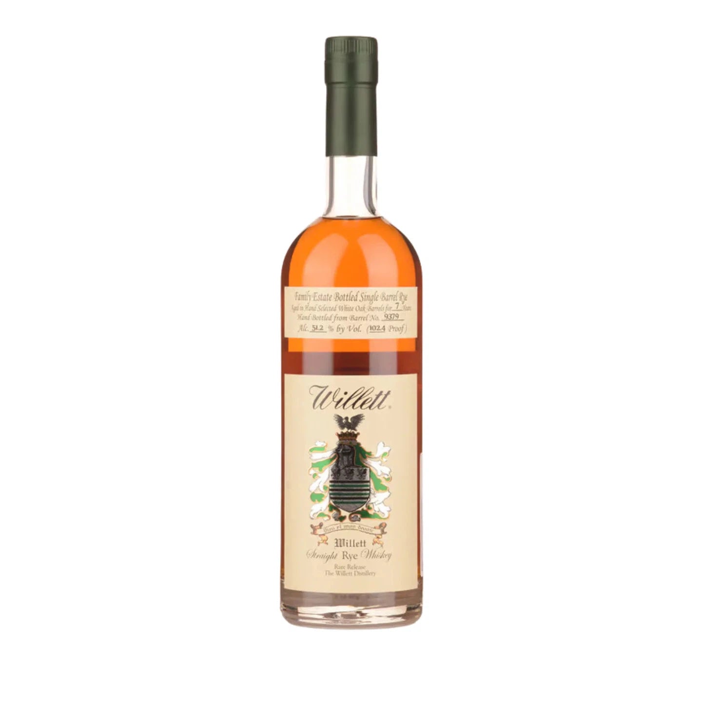 Willett Family Estate 7 Year Old Rye Cask No. 9379 51.2% 700ml