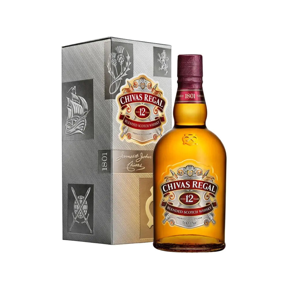 Chivas Regal 12 Year Old Scotch Whisky 750ml