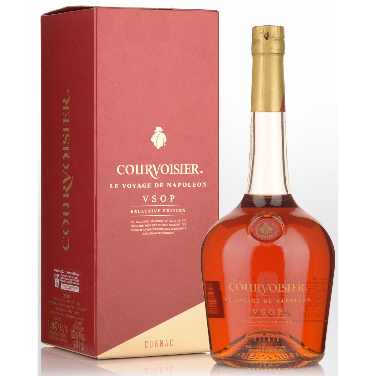 Courvoisier VSOP Le Voyage De Napoleon Cognac 1L