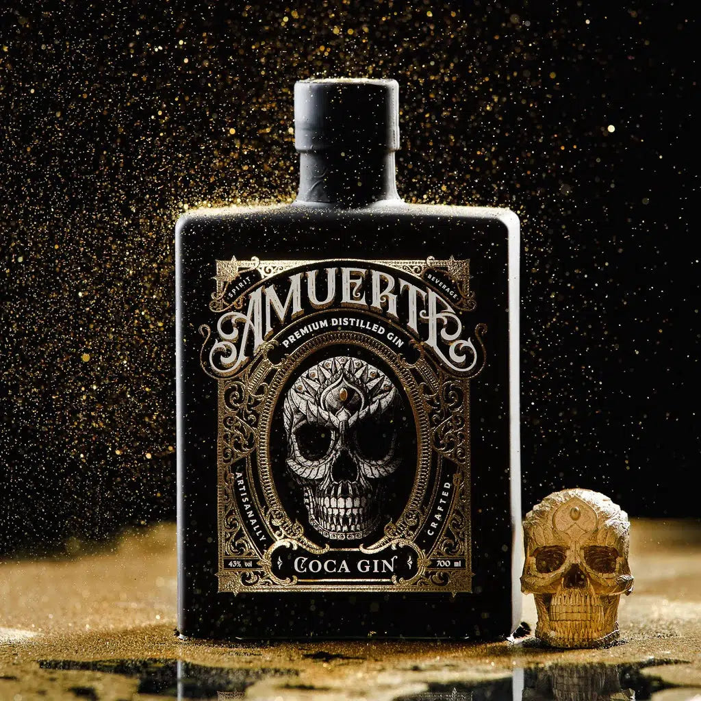 Amuerte Coca Leaf Black Edition Gin 700ml