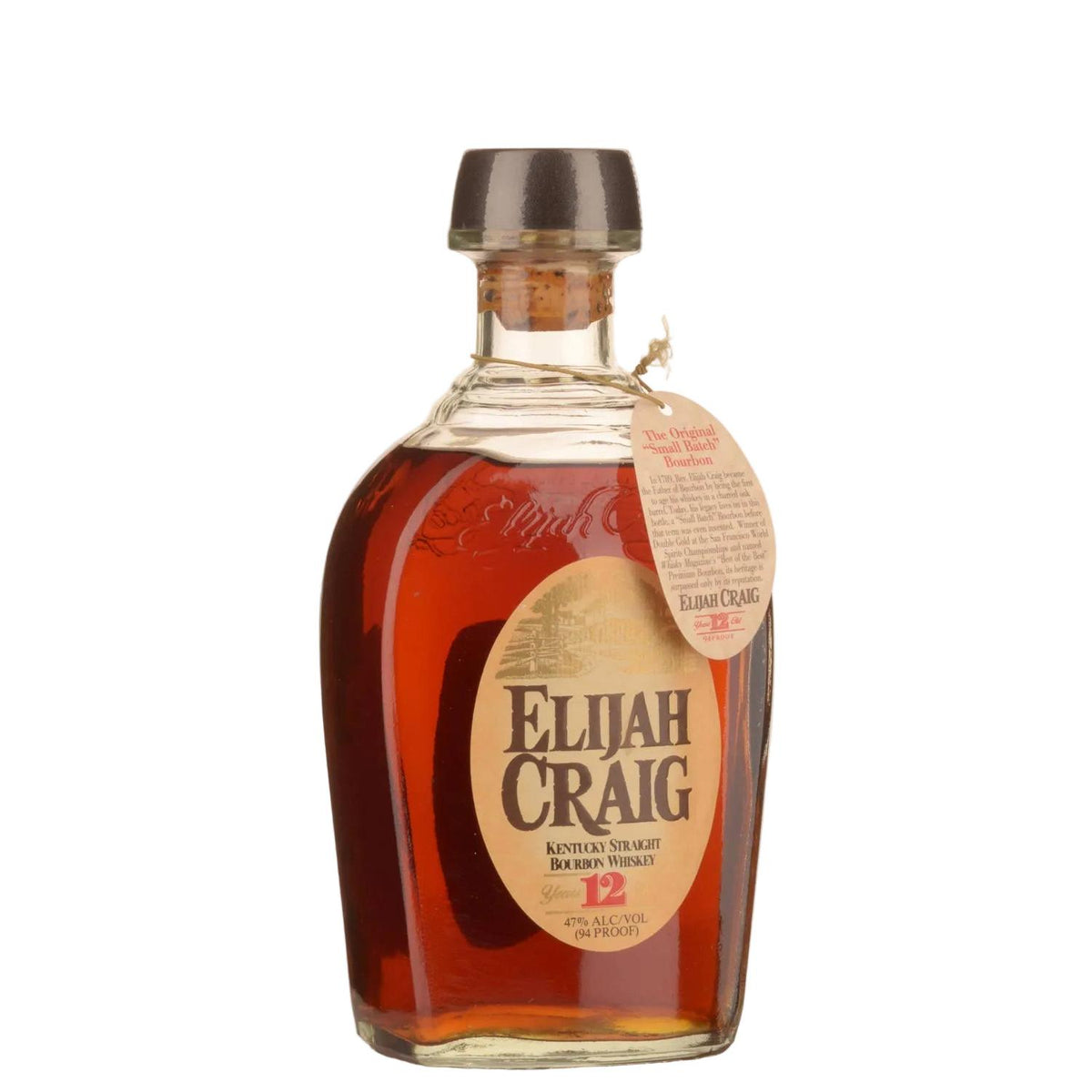Elijah Craig Small Batch 12 Year Old Vintage Bourbon Whiskey 700ml