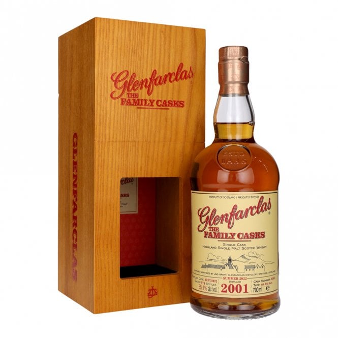 Glenfarclas 2001 Family Casks 20 Years Old 4th Fill Butt 700ml