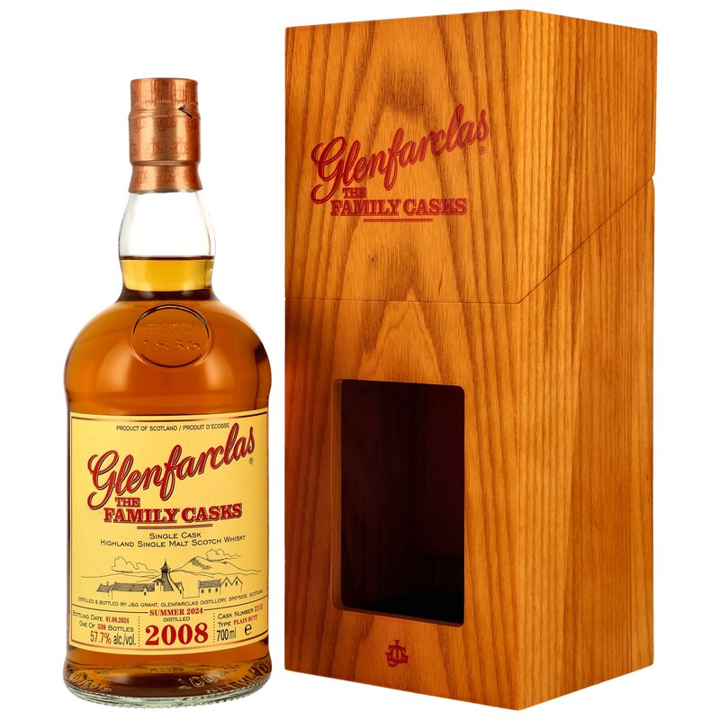 Glenfarclas Family Cask 2008 Cask 2112 Single Malt Scotch Whisky 700ml