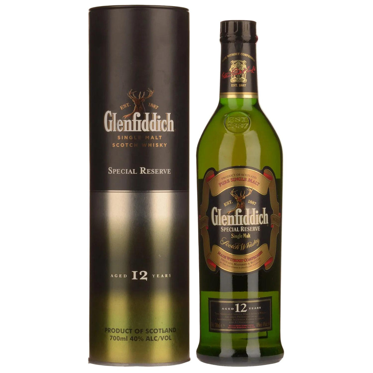 Glenfiddich Special Reserve 12 Year Old Pure Single Malt Scotch Whisky 700ml