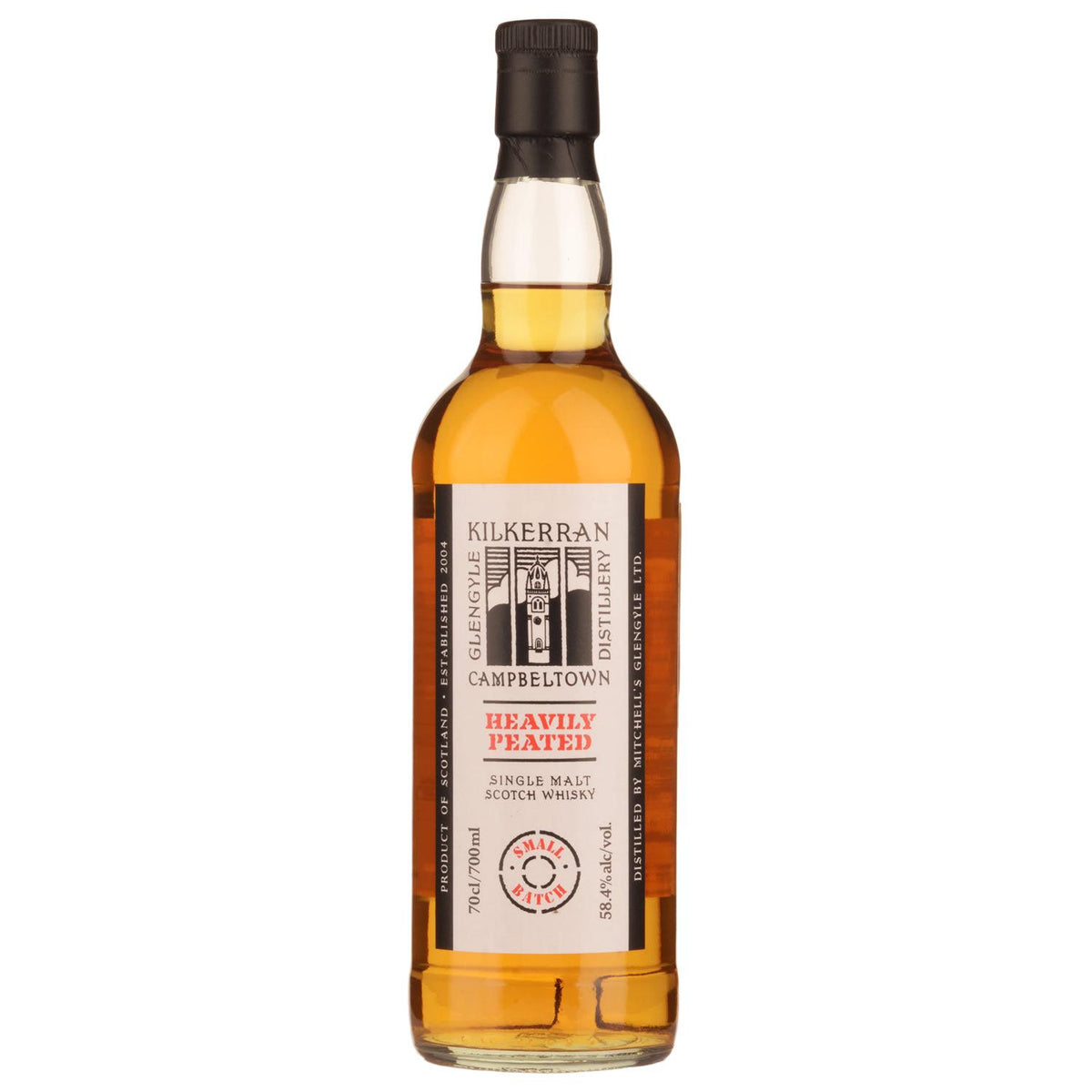 Glengyle Distillery Kilkerran Heavily Peated Batch 12 Cask Strength Single Malt Scotch Whisky 700ml