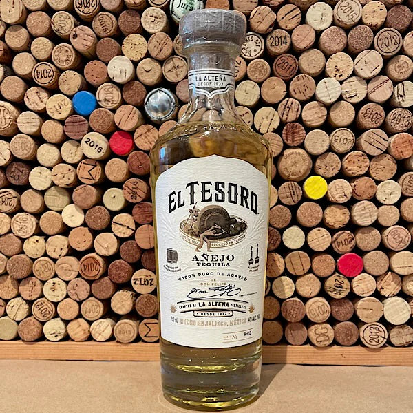 El Tesoro Anejo Premium Tequila 750ml