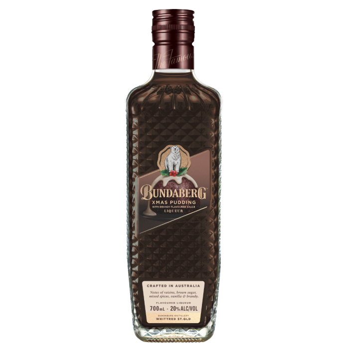 Bundaberg Limited Edition Xmas Pudding Liqueur 700ml