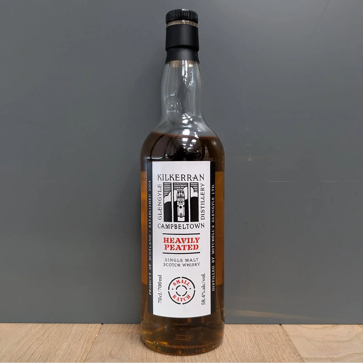 Glengyle Distillery Kilkerran Heavily Peated Batch 12 Cask Strength Single Malt Scotch Whisky 700ml