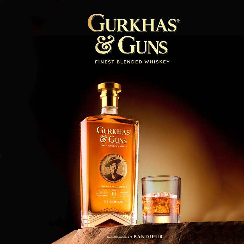 Gurkhas & Guns Finest Blended Whiskey 700ml