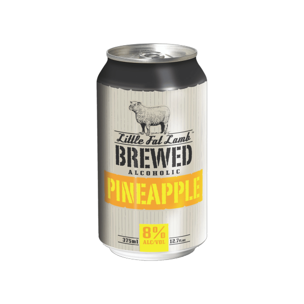 Little Fat Lamb Pineapple Cans 10x375ml