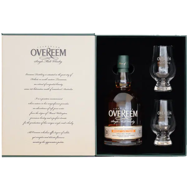Overeem Muscat Cask Finish Whisky Gift Box 700ml