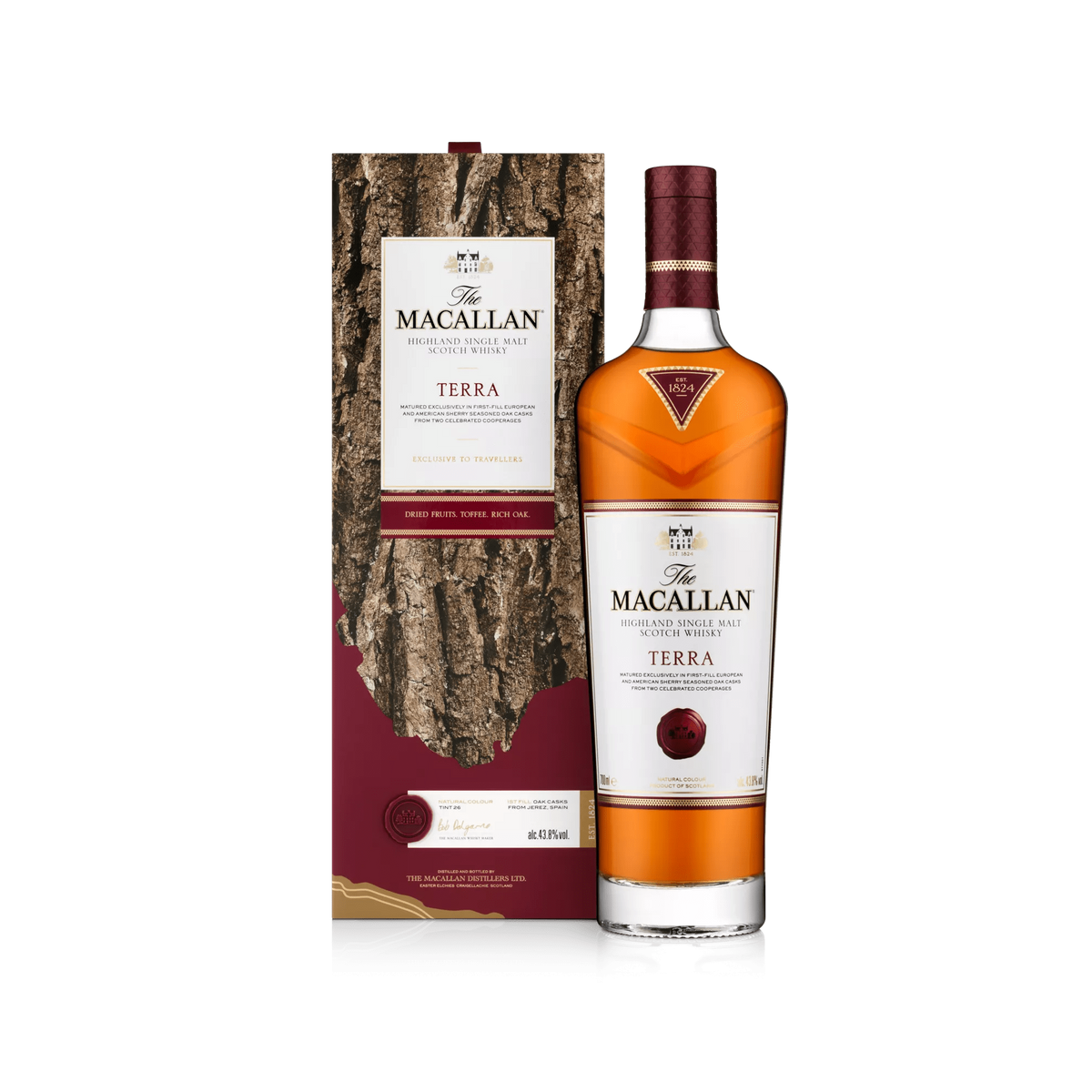The Macallan Terra Single Malt Scotch Whisky 700ml