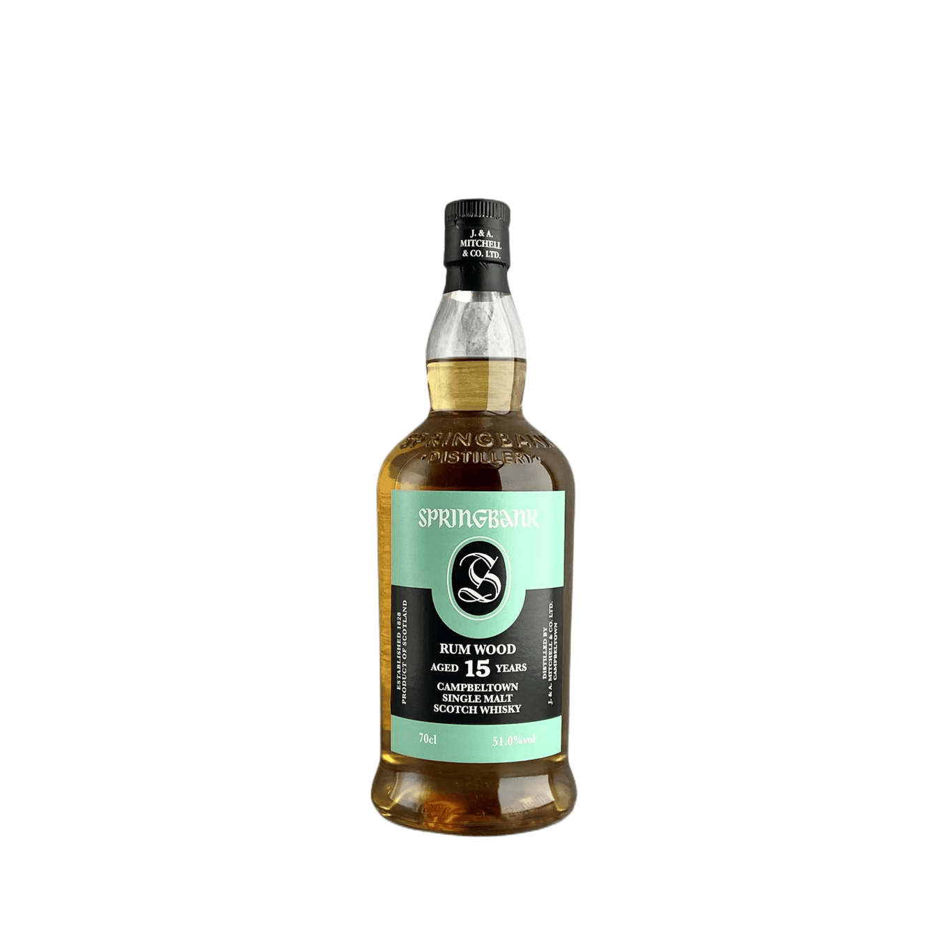2003 Springbank 15 Year Old Rum Wood Cask Strength Single Malt Scotch Whisky 700ml