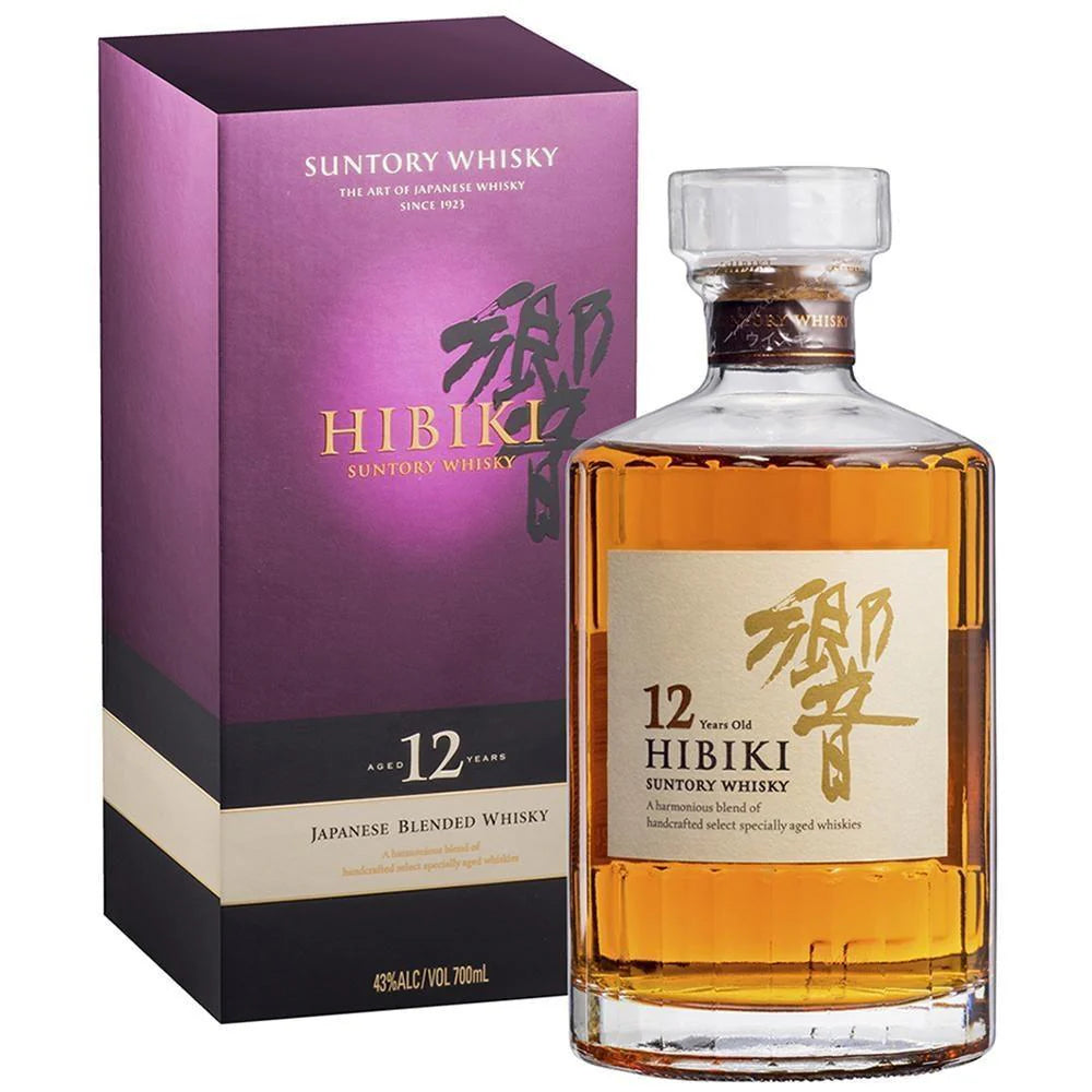 ぷっちゃんHIBIKI 12年 700ml Suntory Hibiki 12 Year Old Blended Japanese Whisky 700ml