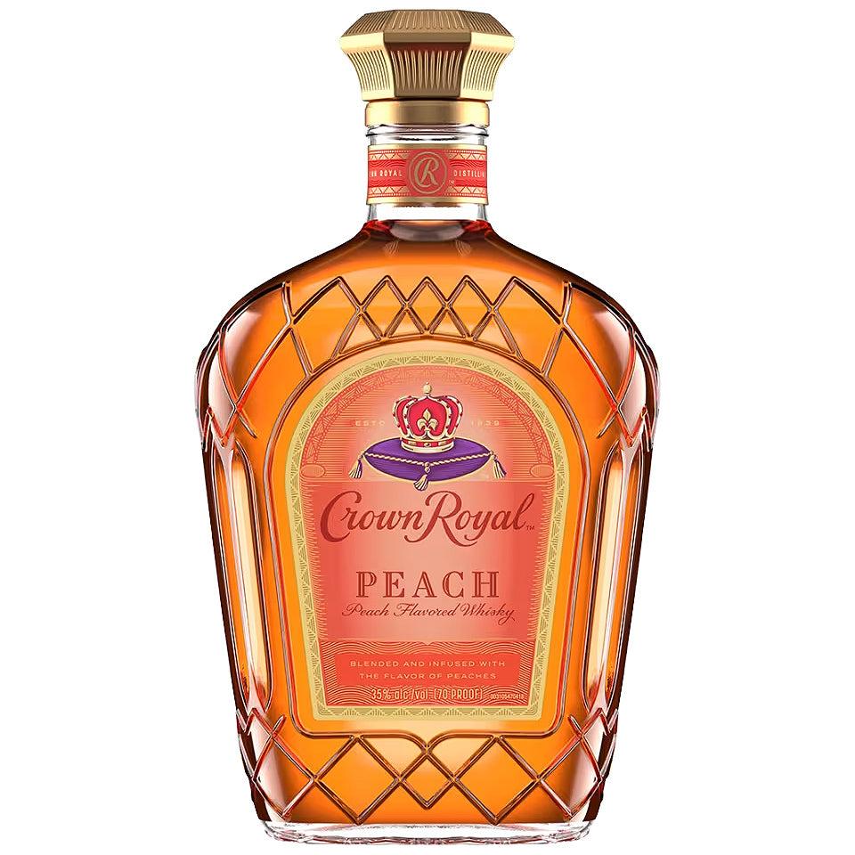 Crown Royal Peach Flavoured Blended Canadian Whisky 1L