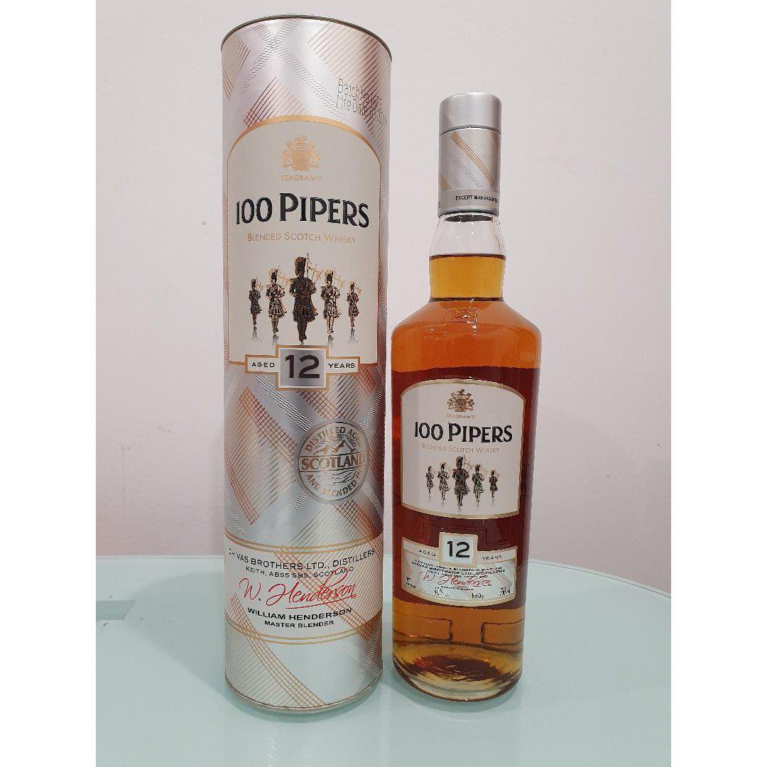 100 Pipers 12 Yr Scotch 750ml