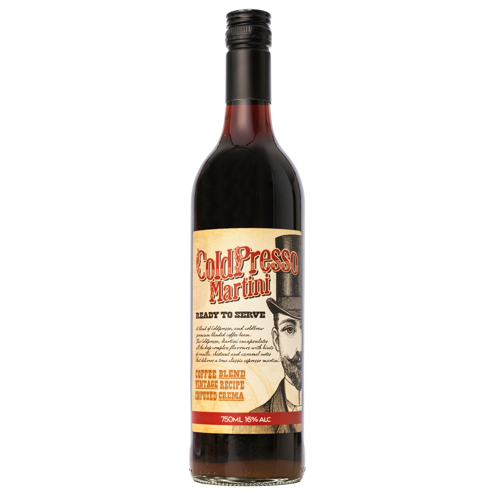 ColdPresso Martini Espresso Ready To Serve 750ml