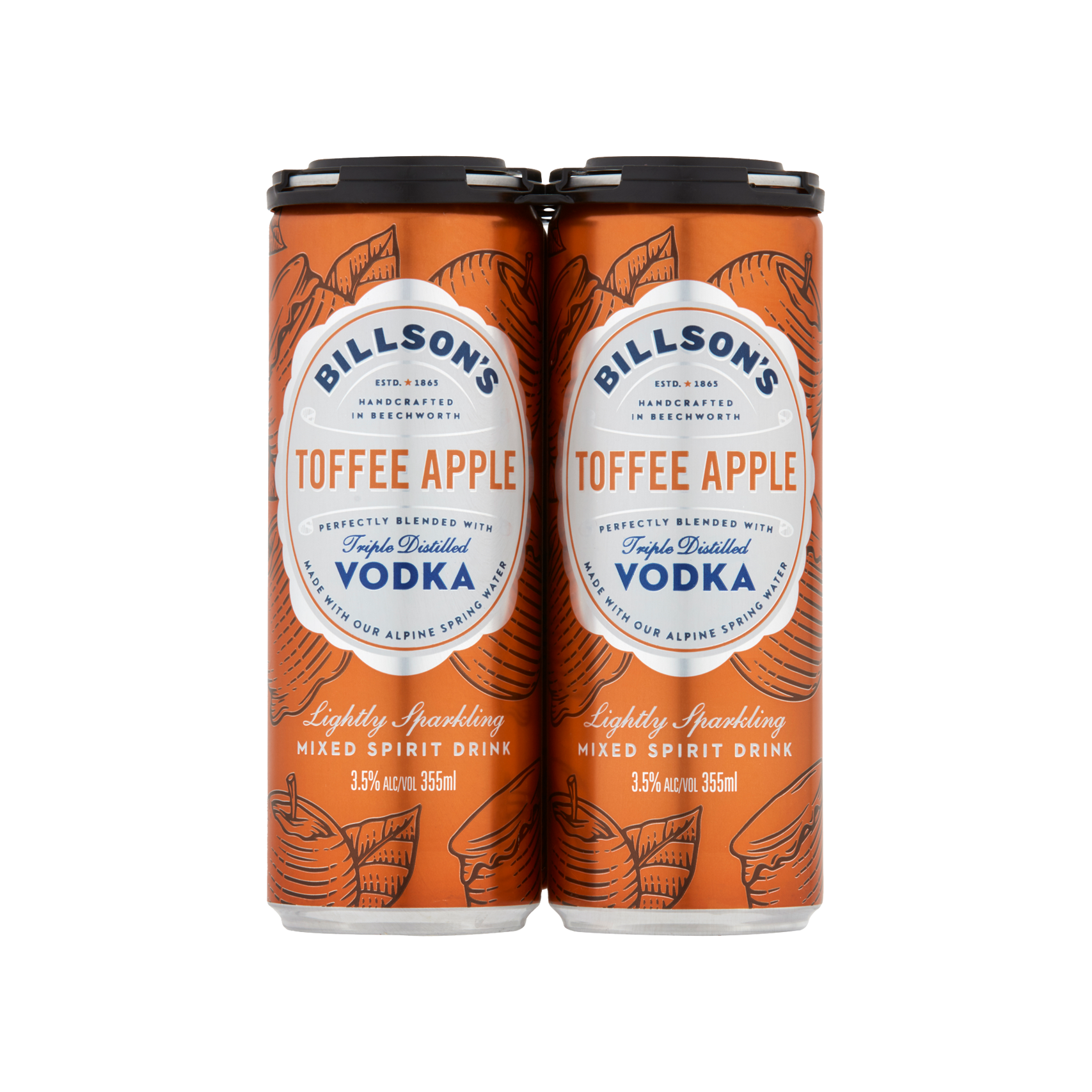 Billson's Vodka Toffee Apple 355ml