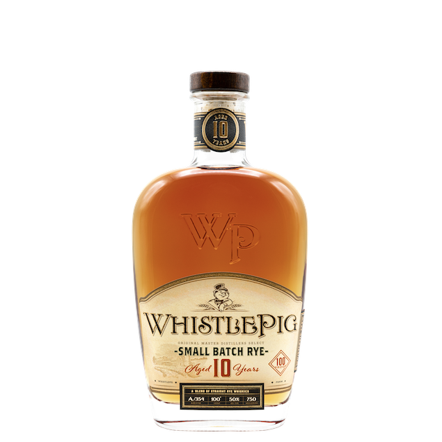 WhistlePig 10 Year Old Straight Rye Whiskey 700ml